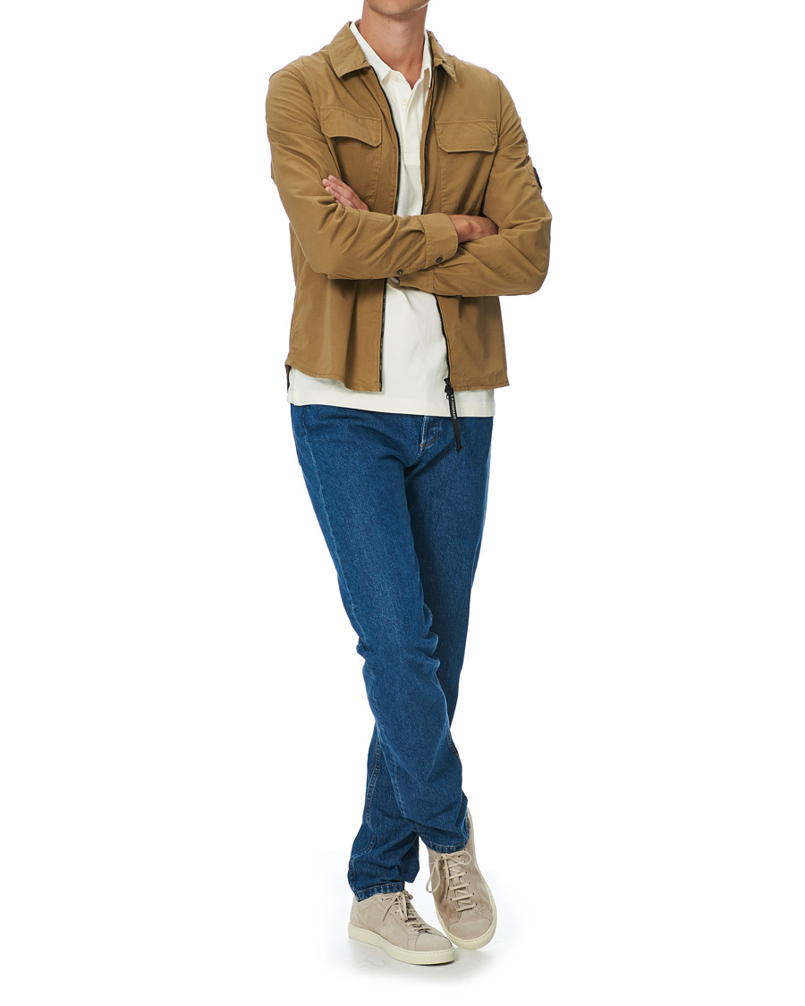 Herr | Skjortor | C.P. Company | Garment Dyed Overshirt Khaki