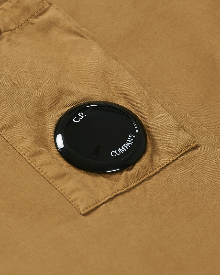 Herr | Skjortor | C.P. Company | Garment Dyed Overshirt Khaki