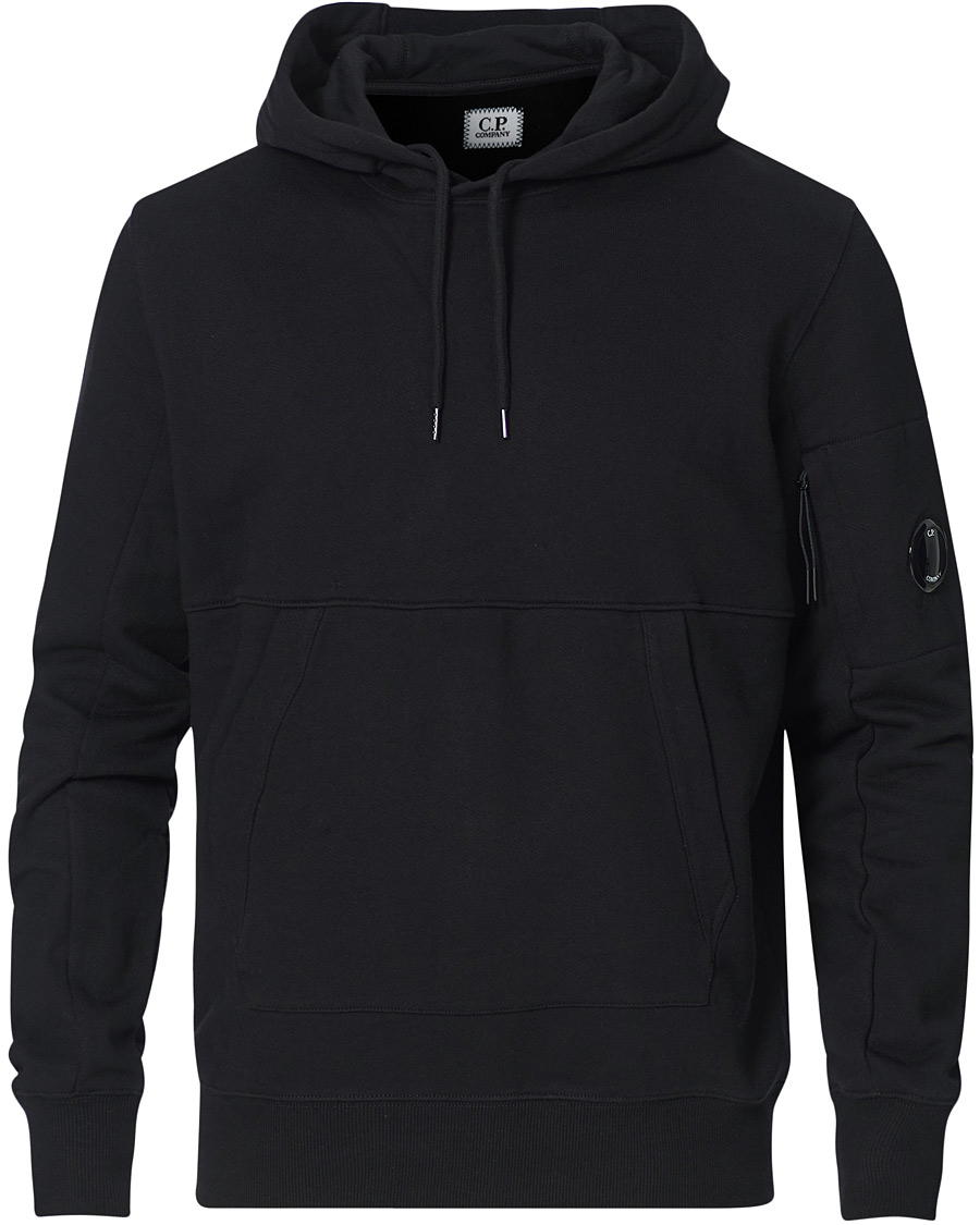 Herr | Tröjor | C.P. Company | Hooded Lens Sweatshirt Black