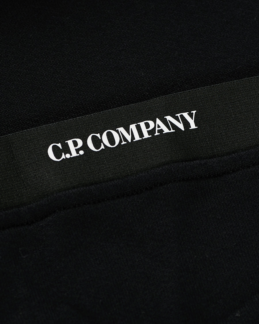 Herr | Tröjor | C.P. Company | Hooded Lens Sweatshirt Black