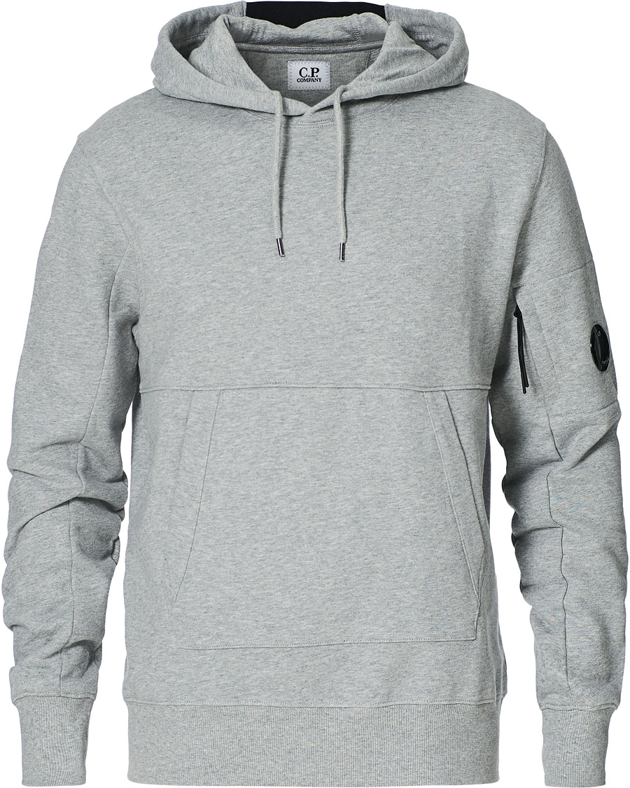 Herr | Tröjor | C.P. Company | Hooded Lens Sweatshirt Grey