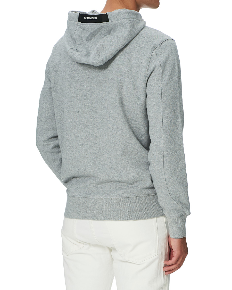 Herr | Tröjor | C.P. Company | Hooded Lens Sweatshirt Grey
