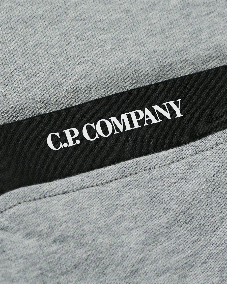 Herr | Tröjor | C.P. Company | Hooded Lens Sweatshirt Grey