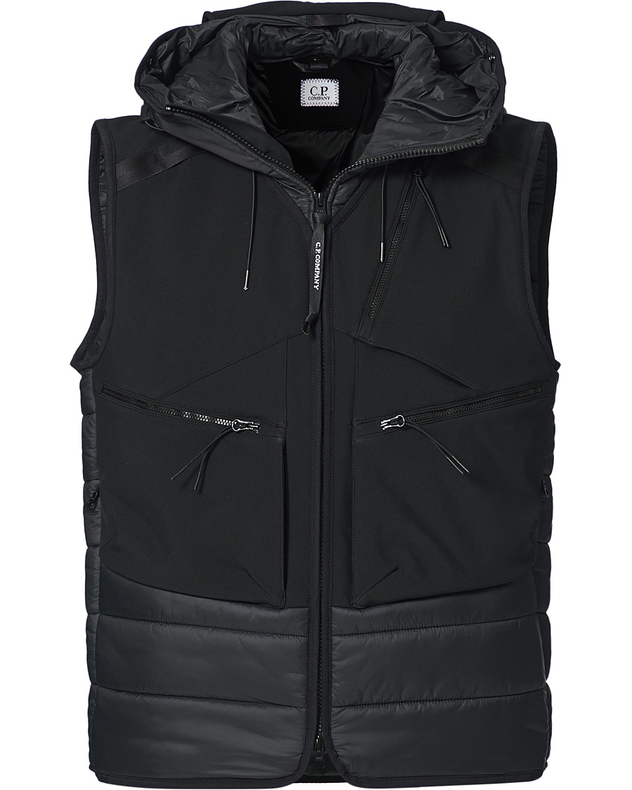 Herr | Jackor | C.P. Company | Shell Mixed Goggle Vest Black