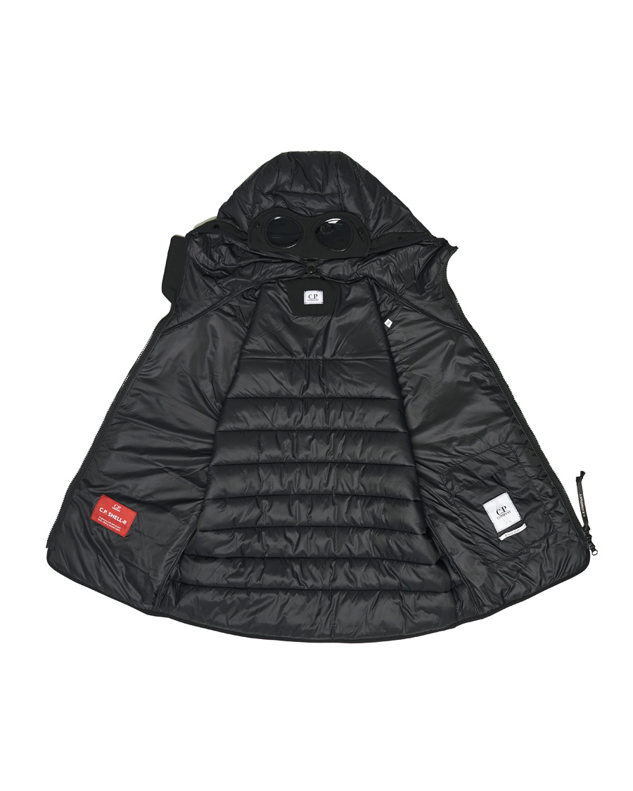 Herr | Jackor | C.P. Company | Shell Mixed Goggle Vest Black