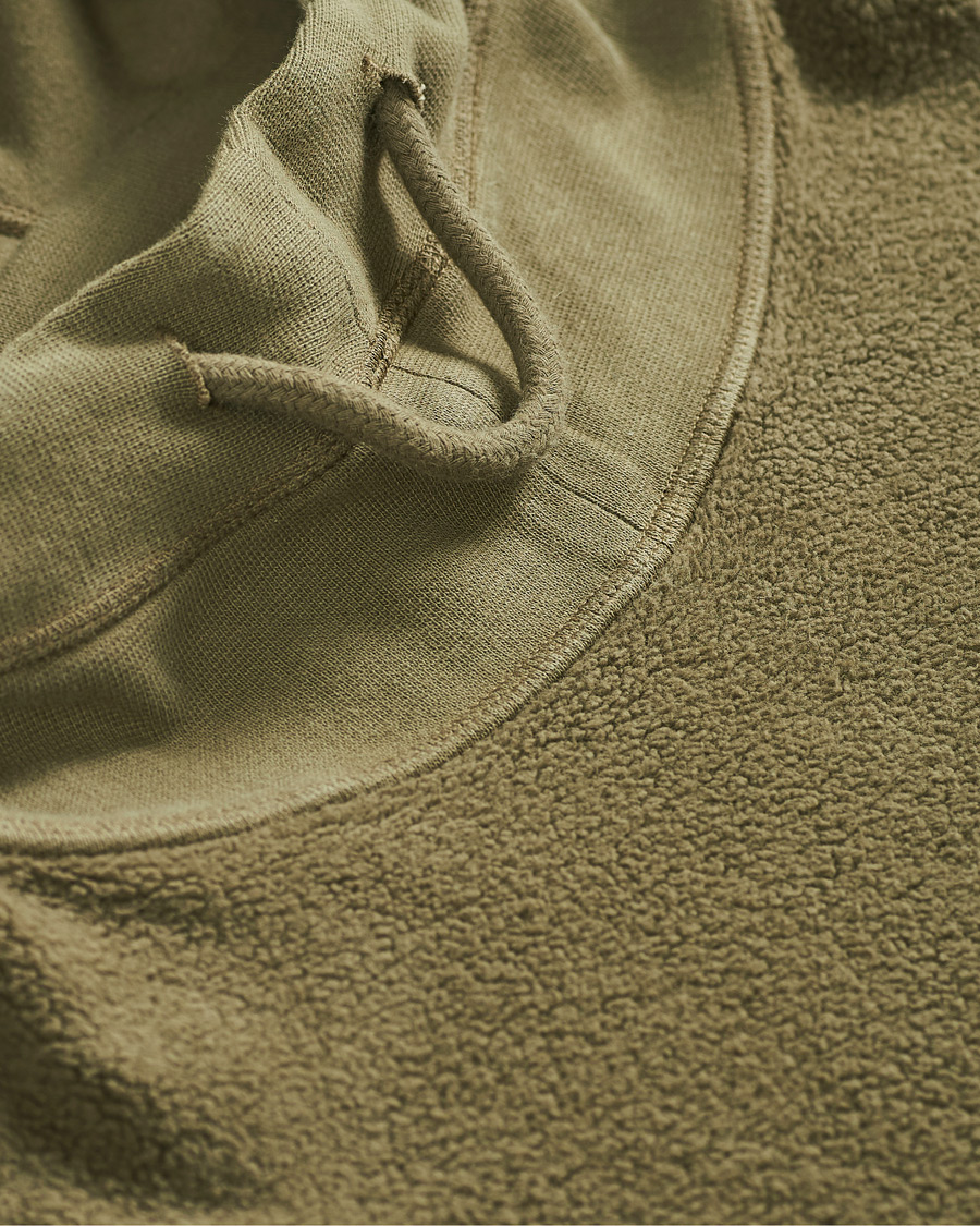 Herr | Tröjor | C.P. Company | Polar Fleece Hoodie Olive