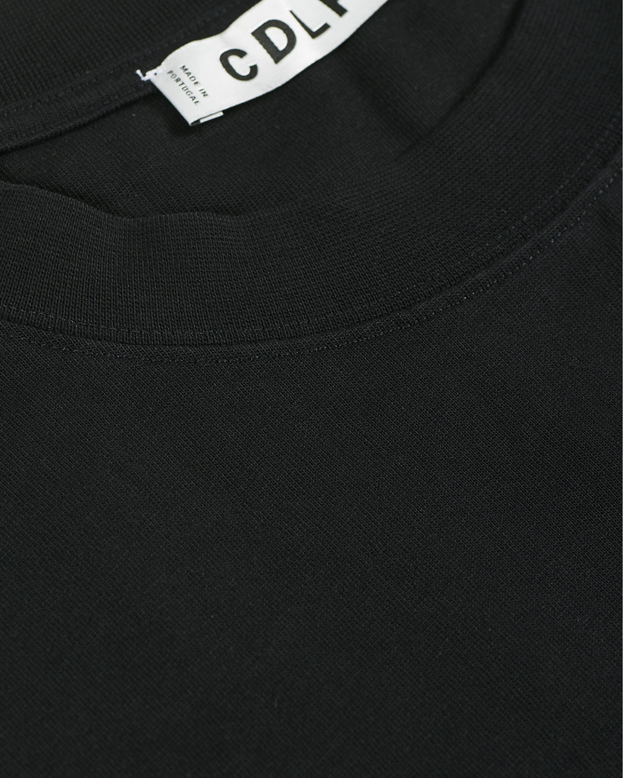 Herr | T-Shirts | CDLP | Recycled Cotton Logo Tee Black