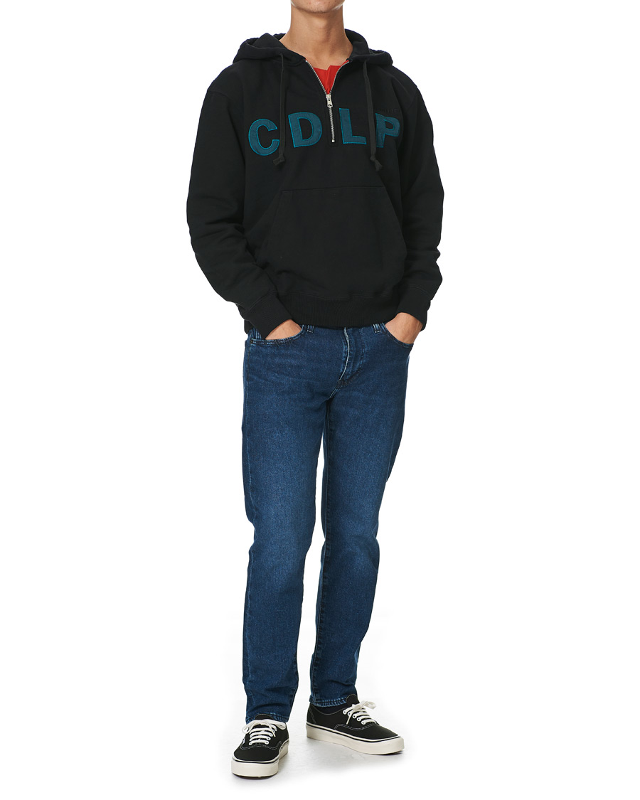 Herr | Tröjor | CDLP | Heavyweight Terry Half-Zip Hoodie Black