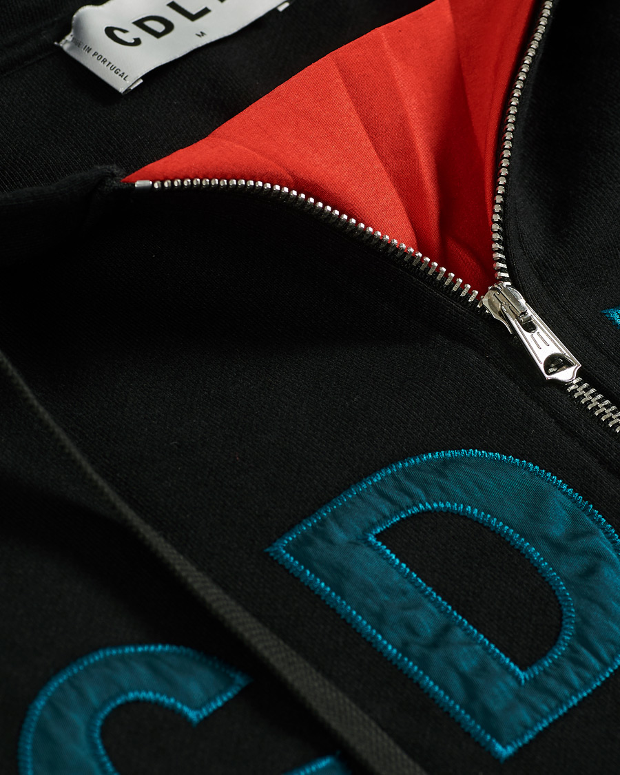 Herr | Tröjor | CDLP | Heavyweight Terry Half-Zip Hoodie Black