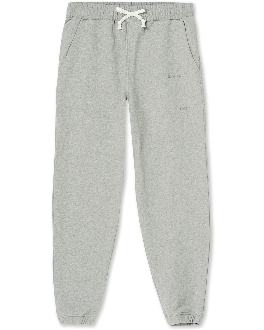 Herr | Byxor | CDLP | Heavyweight Terry Sweatpants Grey Mel