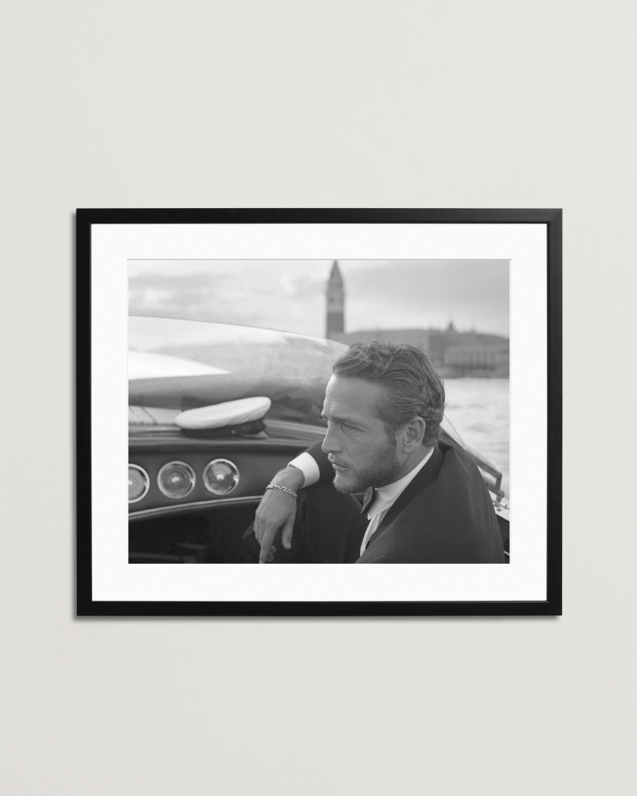Herr | | Sonic Editions | Framed Paul Newman Venice 1963