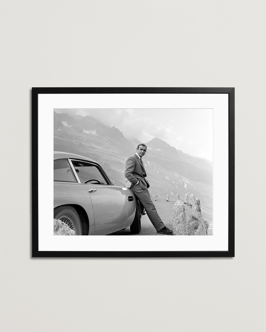 Herr | Tavlor | Sonic Editions | Framed Connery And His Aston Martin