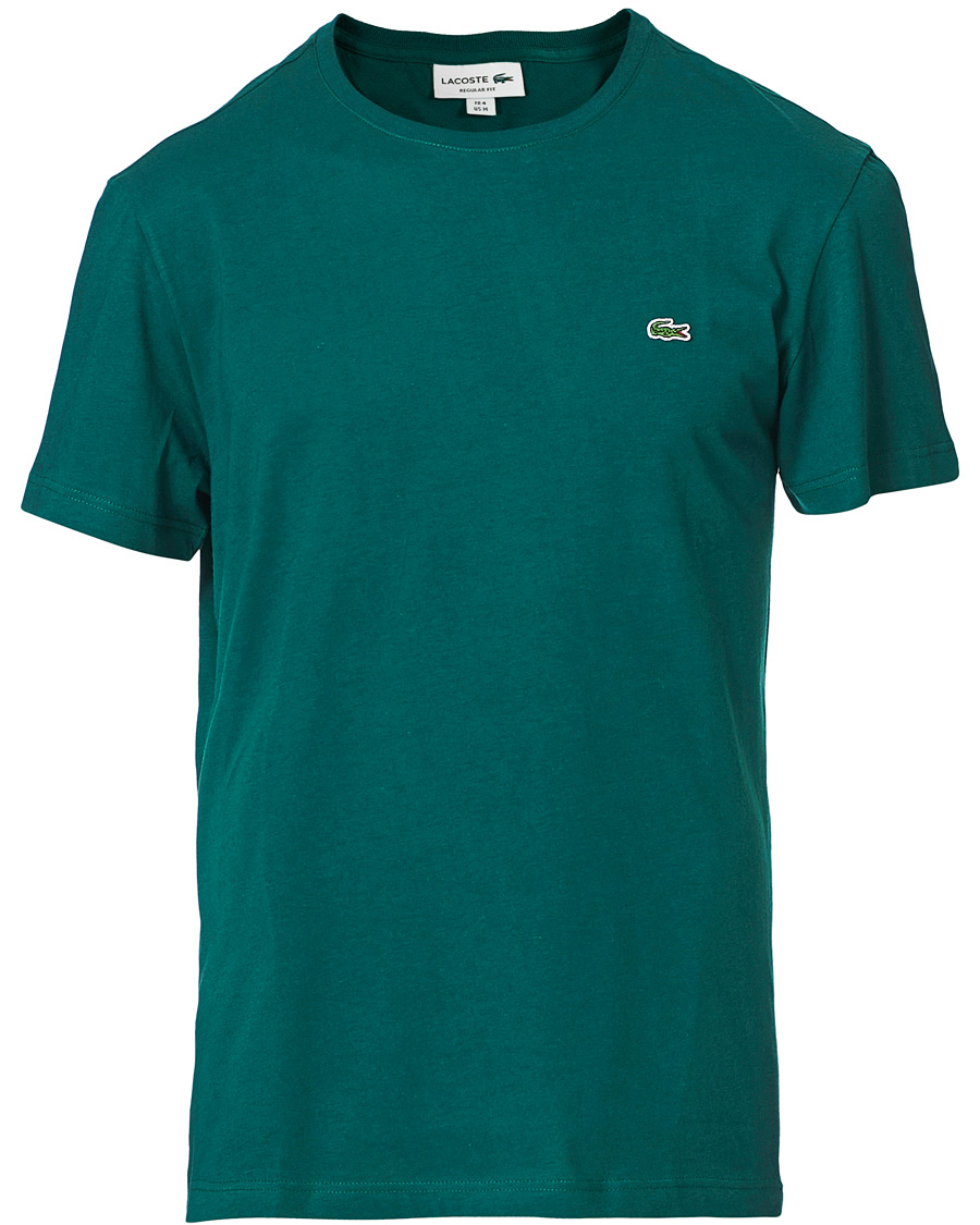 Herr | T-Shirts | Lacoste | Crew Neck Tee Green