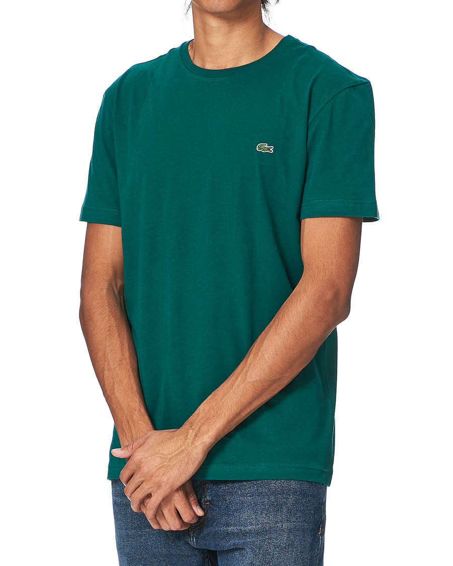 Herr | T-Shirts | Lacoste | Crew Neck Tee Green