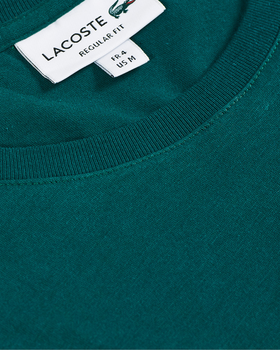 Herr | T-Shirts | Lacoste | Crew Neck Tee Green