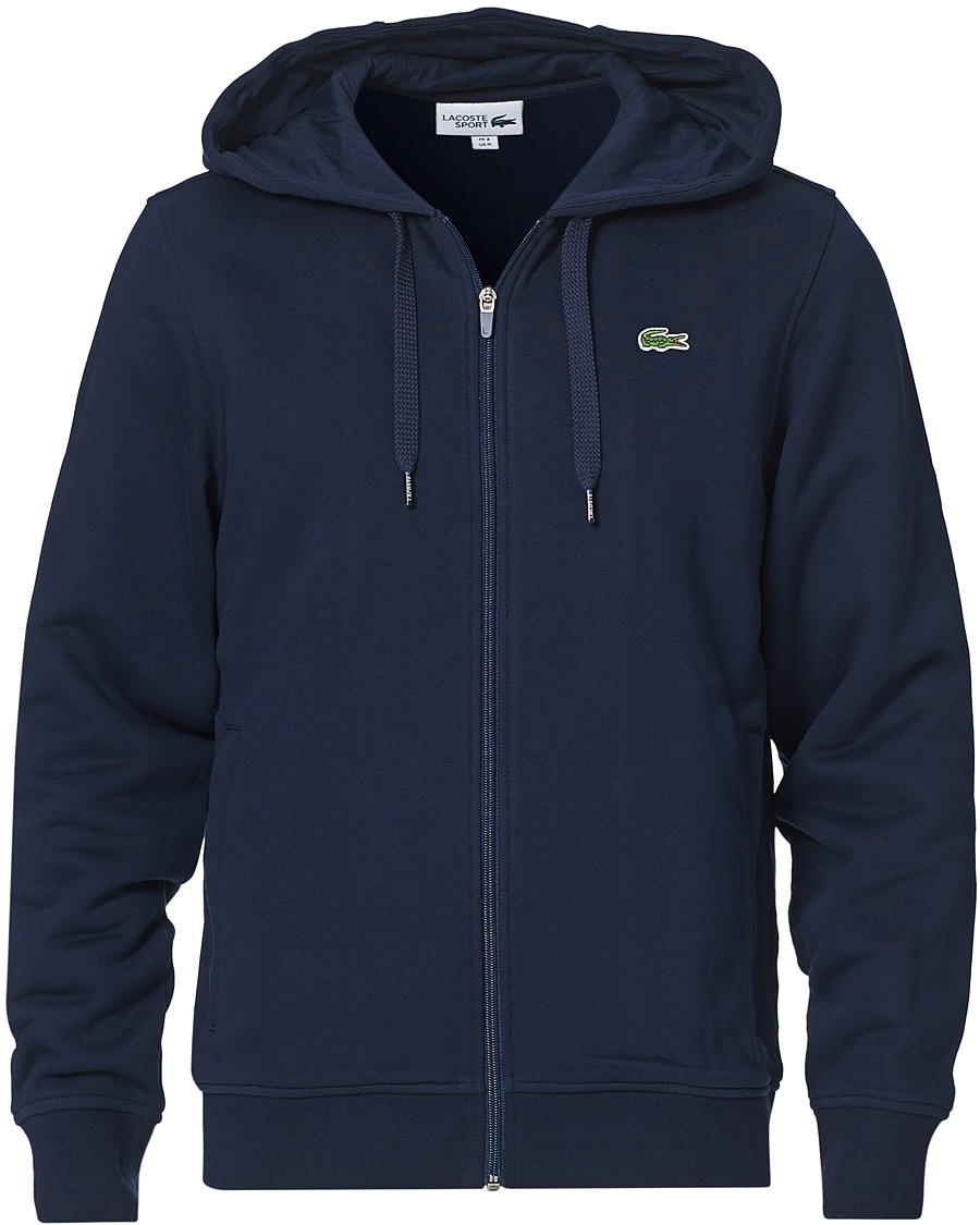 Herr | Tröjor | Lacoste | Full Zip Hood Navy