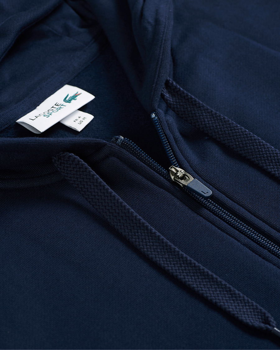 Herr | Tröjor | Lacoste | Full Zip Hood Navy