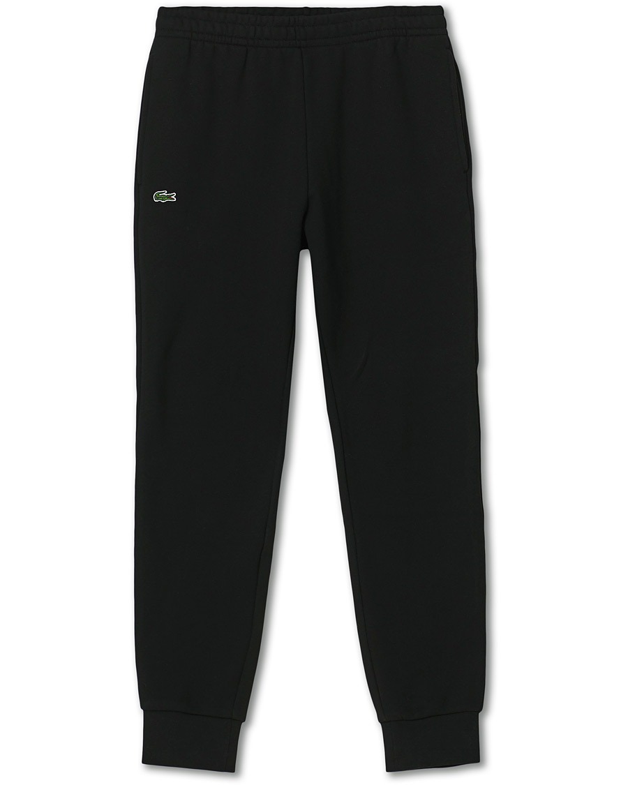 Herr | Byxor | Lacoste | Cotton Sweatpants Black