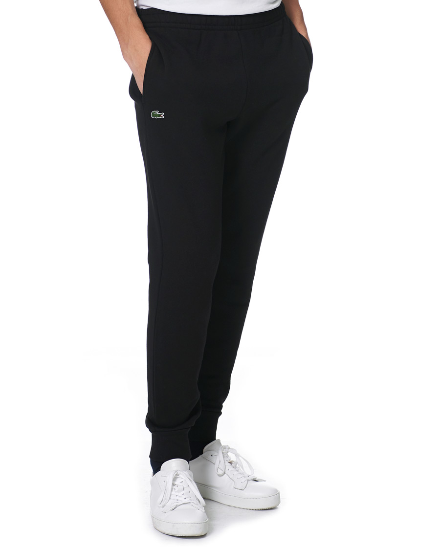 Herr | Byxor | Lacoste | Cotton Sweatpants Black