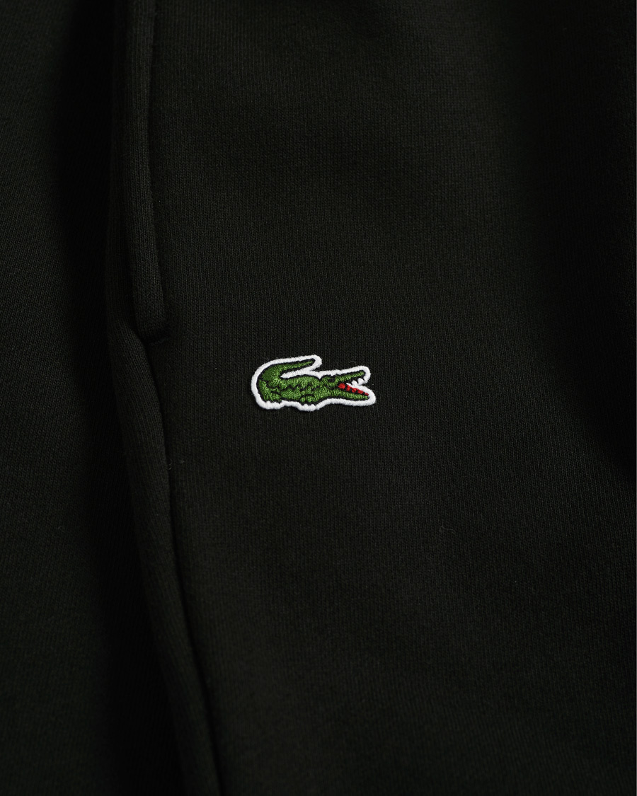 Herr | Byxor | Lacoste | Cotton Sweatpants Black