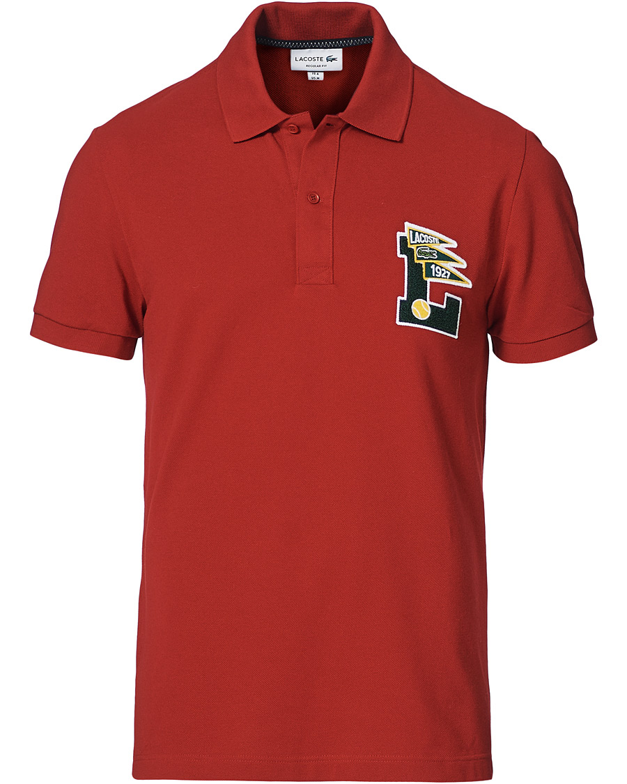 Herr | Pikéer | Lacoste | Regular Fit Badge Logo Polo Piké Ladybird