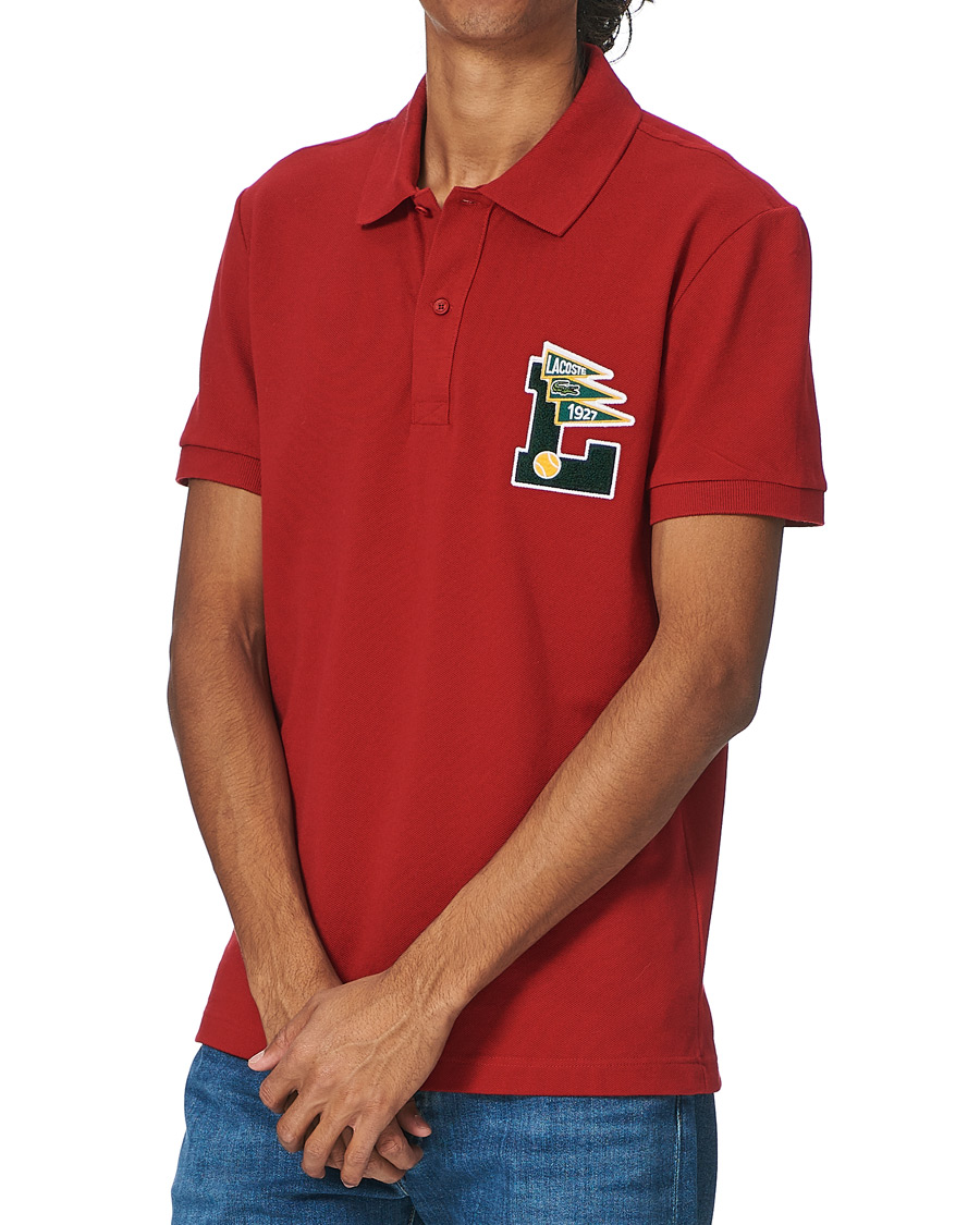 Herr | Pikéer | Lacoste | Regular Fit Badge Logo Polo Piké Ladybird