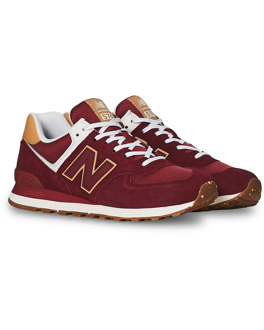 Herr | New Balance 574 Sustainability Sneaker Burgundy | New Balance | 574 Sustainability Sneaker Burgundy