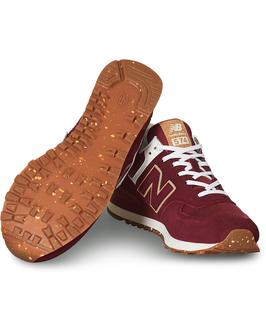 Herr | New Balance 574 Sustainability Sneaker Burgundy | New Balance | 574 Sustainability Sneaker Burgundy