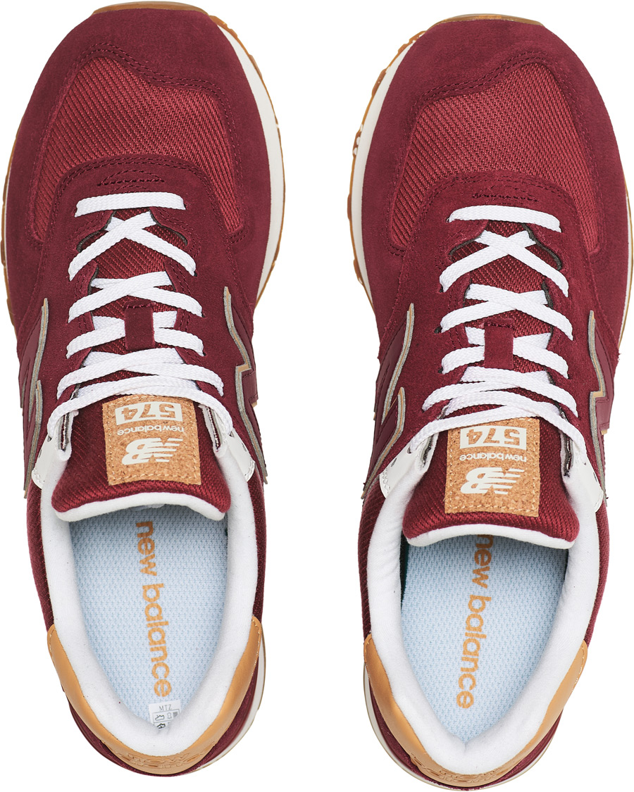 Herr | New Balance 574 Sustainability Sneaker Burgundy | New Balance | 574 Sustainability Sneaker Burgundy