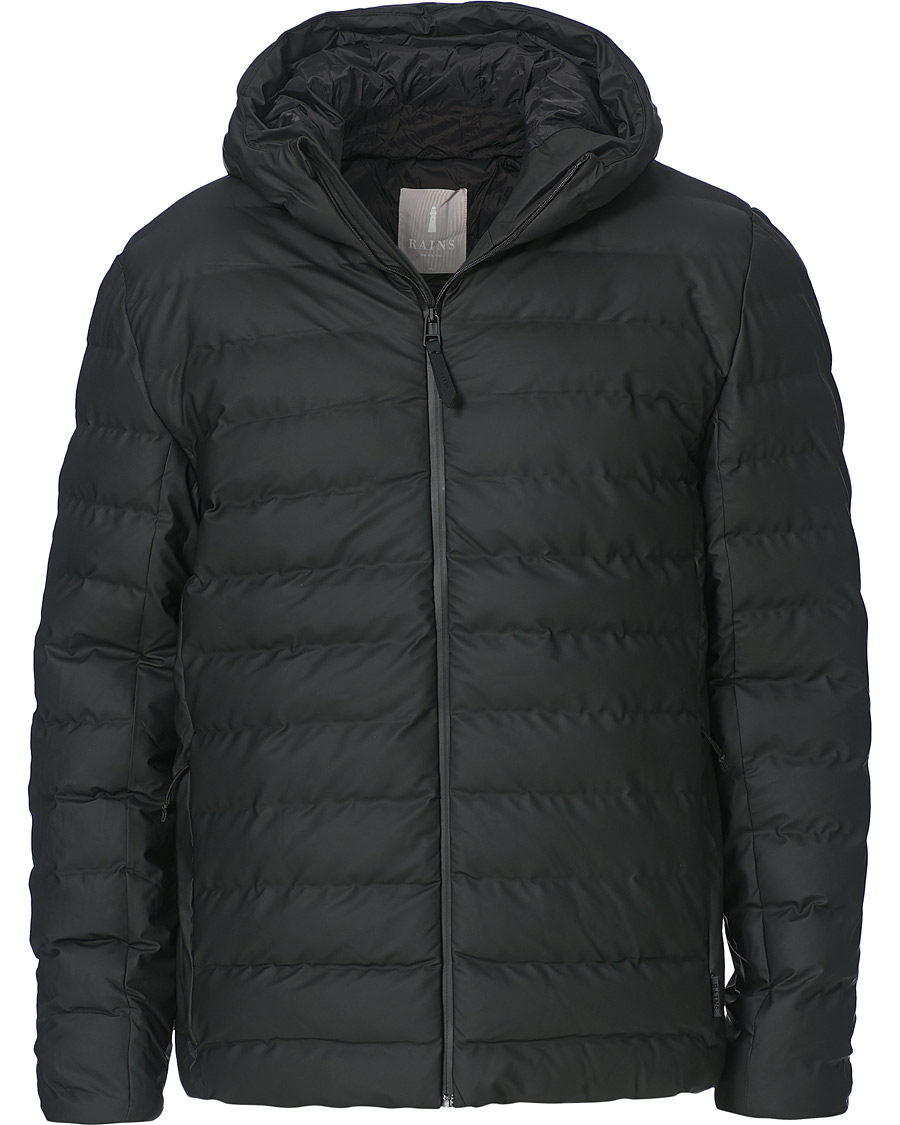 Herr | Jackor | RAINS | Waterproof Trekker Hooded Jacket Black