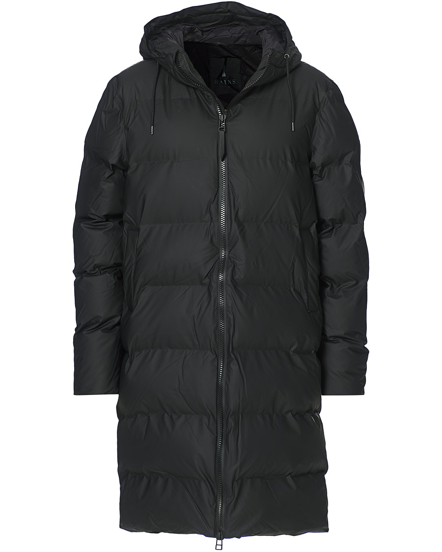 Herr | Jackor | RAINS | Waterproof Long Puffer Jacket Black