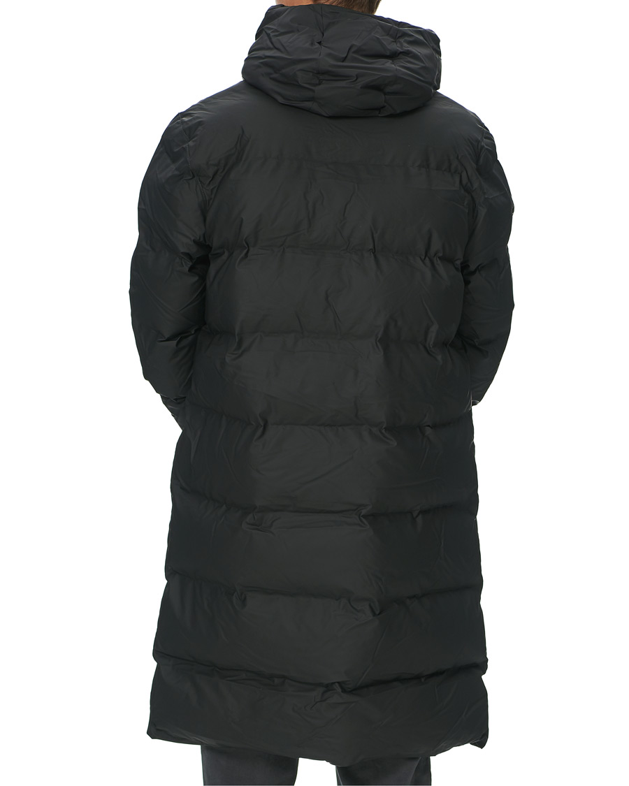 Herr | Jackor | RAINS | Waterproof Long Puffer Jacket Black