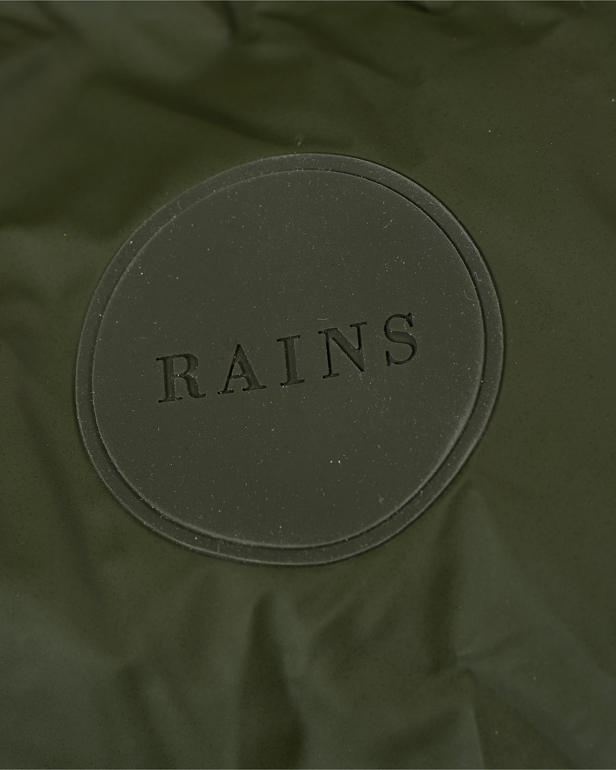 Herr | Jackor | RAINS | Waterproof Long Puffer Jacket Green