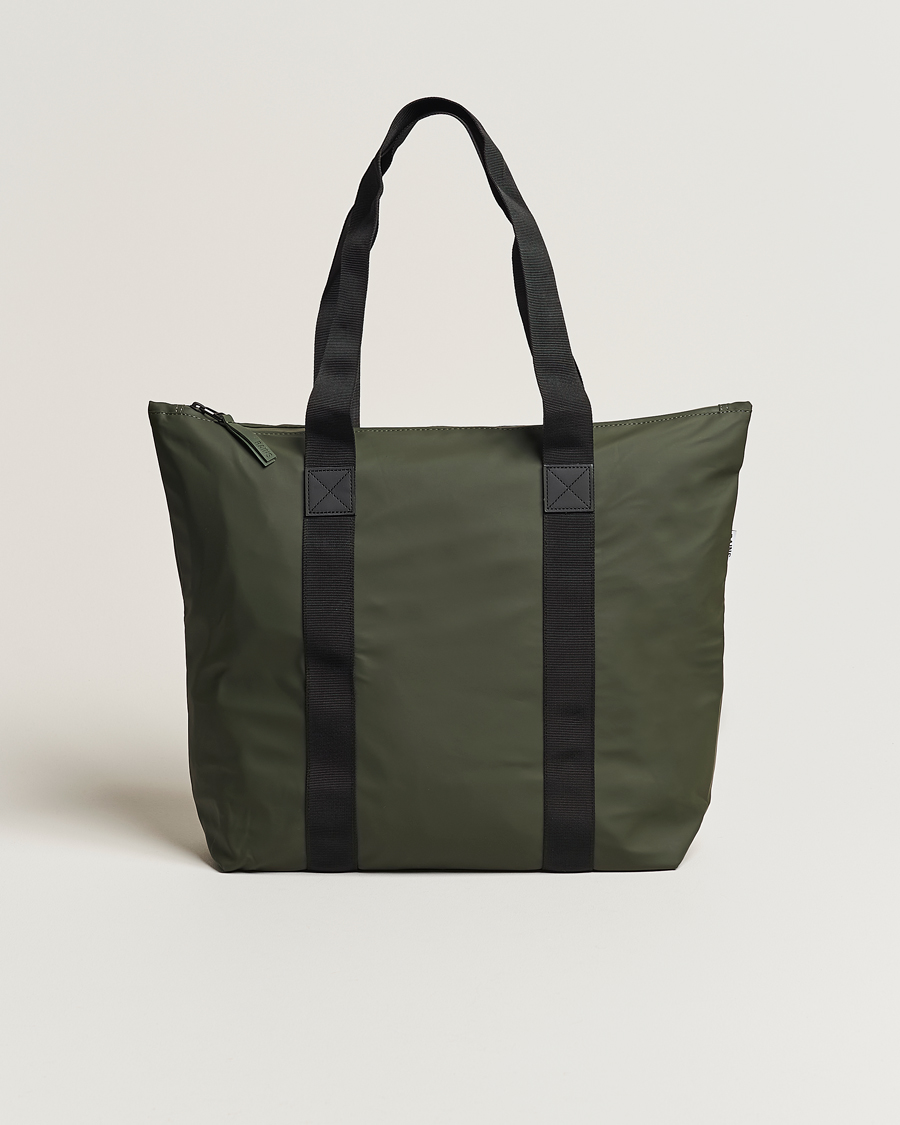 Herr | RAINS Tote Bag Rush Green | RAINS | Tote Bag Rush Green