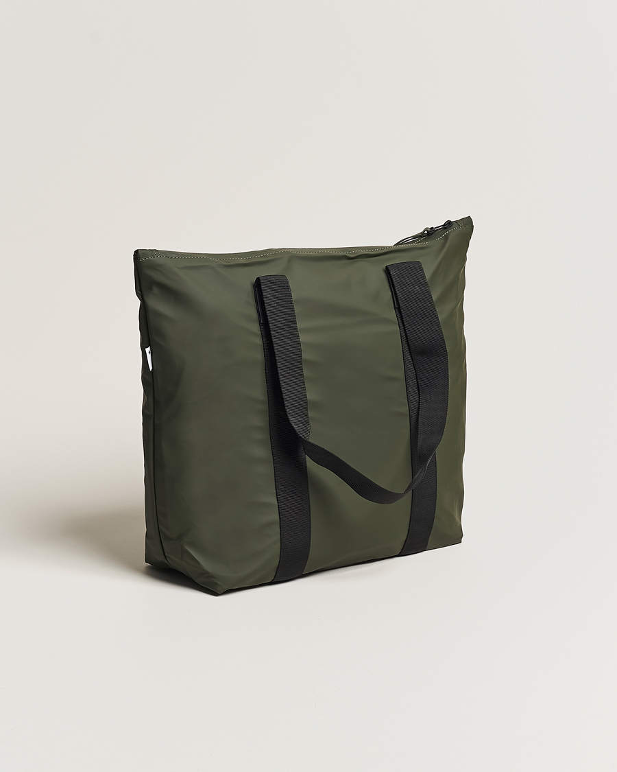 Herr | RAINS Tote Bag Rush Green | RAINS | Tote Bag Rush Green
