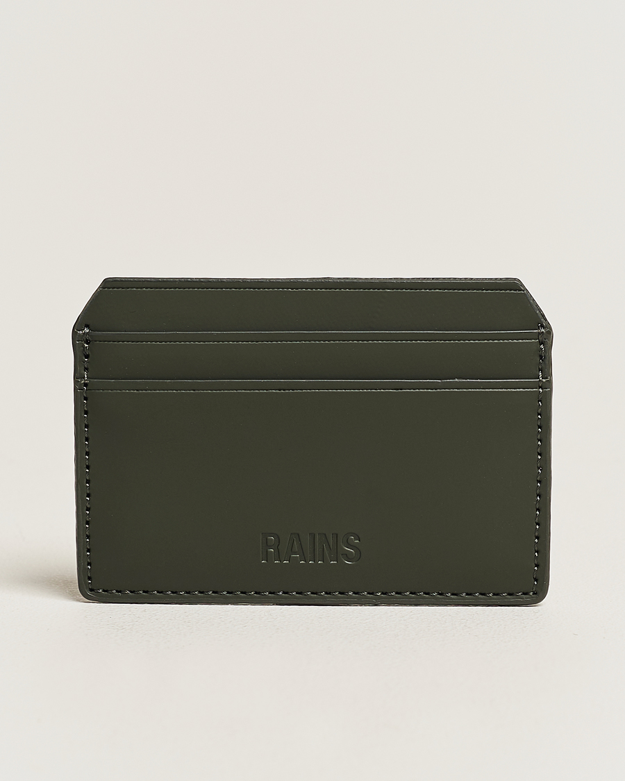 Herr | RAINS Card Holder Green | RAINS | Card Holder Green