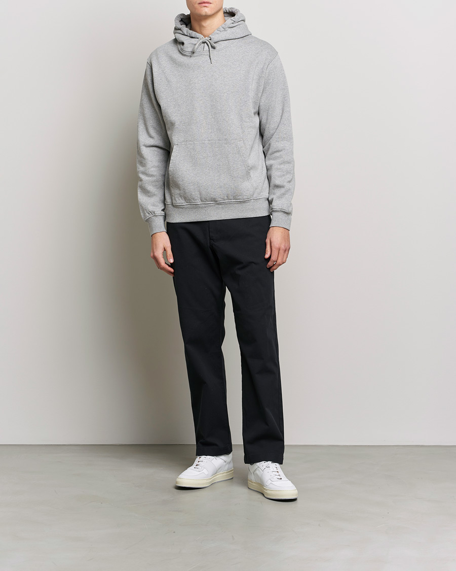 Herr | Tröjor | Colorful Standard | Classic Organic Hood Heather Grey