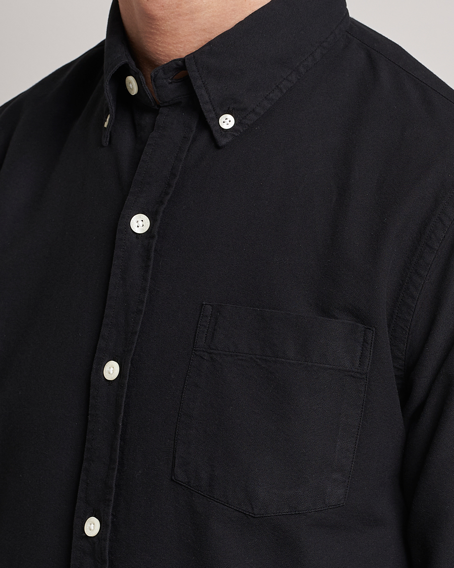 Herr | Skjortor | Colorful Standard | Classic Organic Oxford Button Down Shirt Deep Black