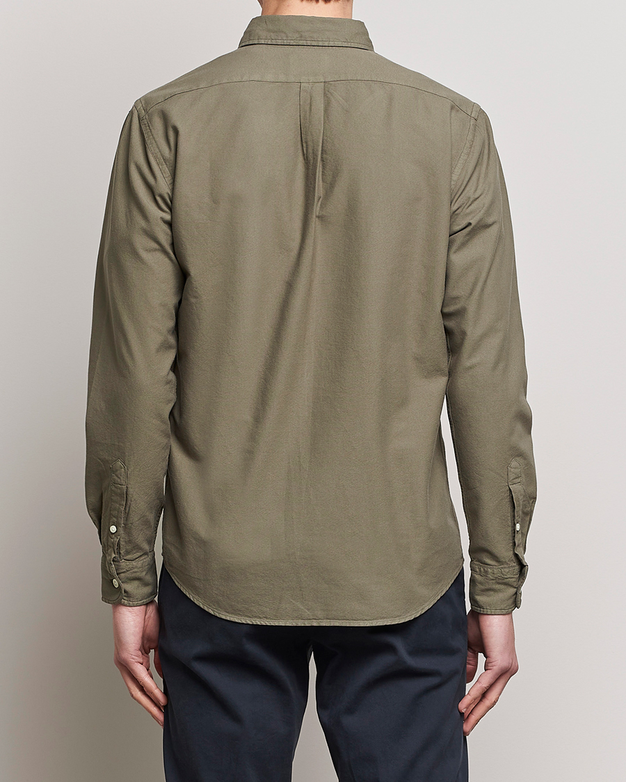 Herr | Skjortor | Colorful Standard | Classic Organic Oxford Button Down Shirt Dusty Olive