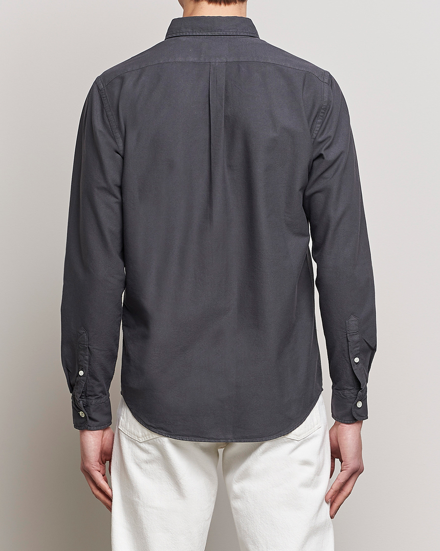 Herr | Skjortor | Colorful Standard | Classic Organic Oxford Button Down Shirt Lava Grey