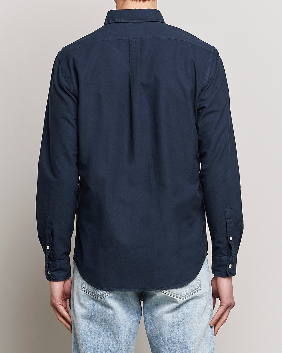 Herr | Skjortor | Colorful Standard | Classic Organic Oxford Button Down Shirt Navy Blue