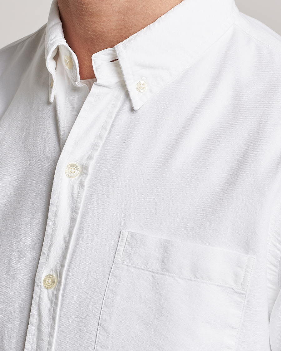Herr | Skjortor | Colorful Standard | Classic Organic Oxford Button Down Shirt White