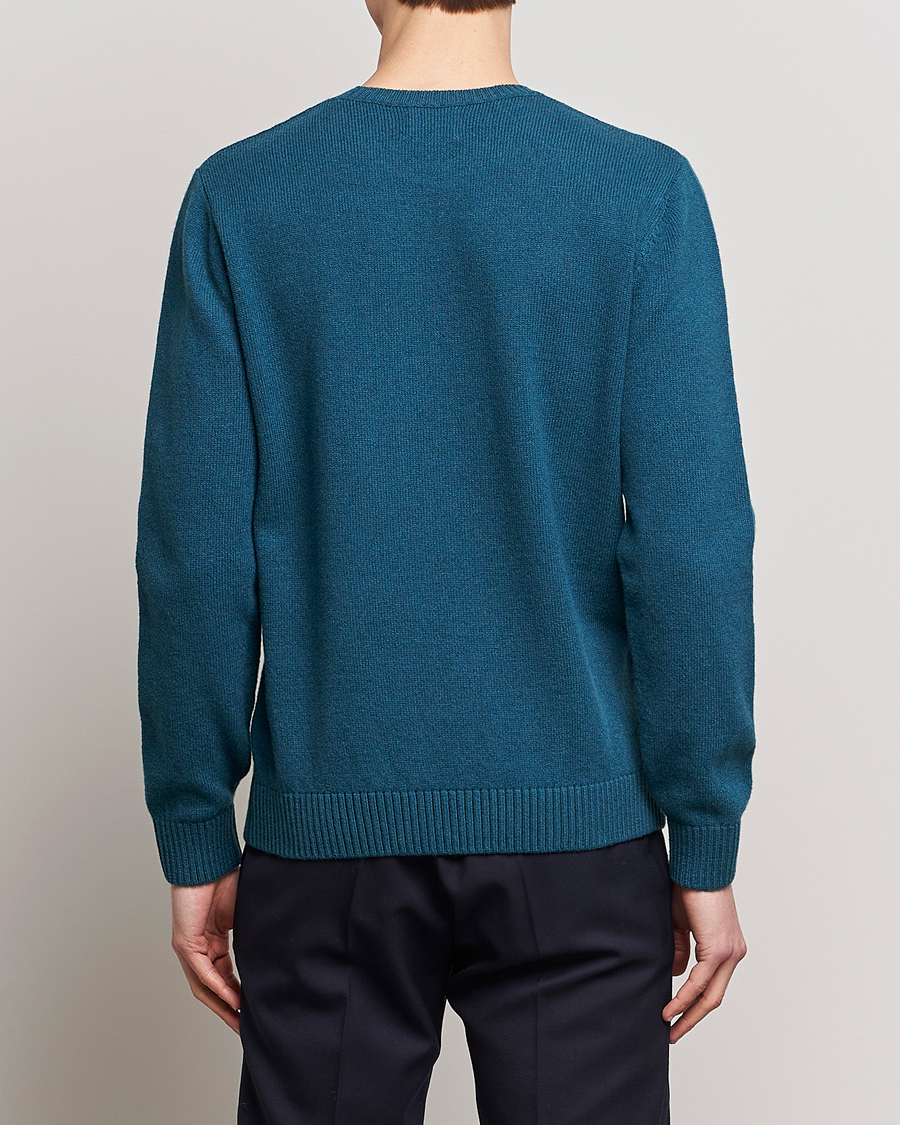 Herr | Tröjor | Colorful Standard | Classic Merino Wool Crew Neck Ocean Green