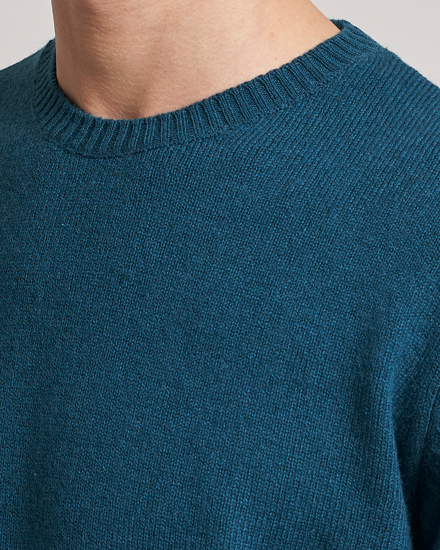Herr | Tröjor | Colorful Standard | Classic Merino Wool Crew Neck Ocean Green