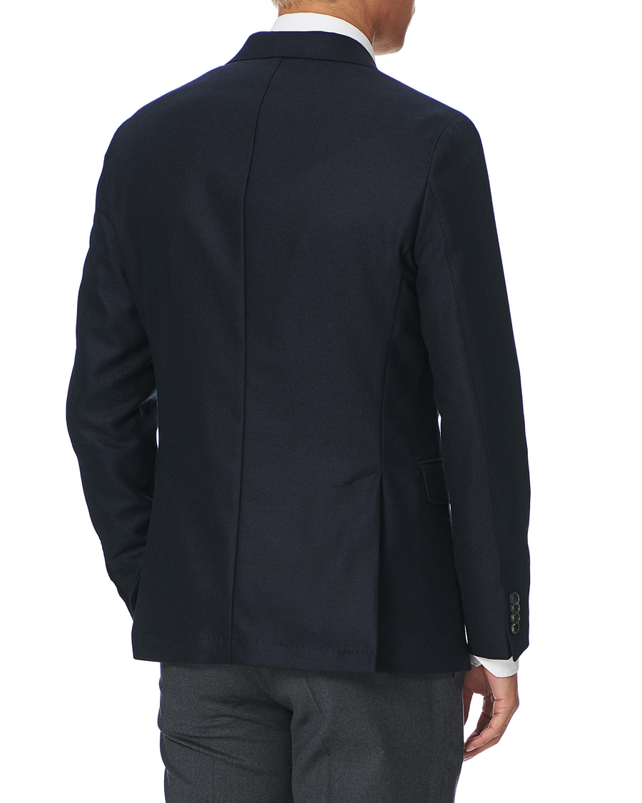 Herr | Kavajer | Oscar Jacobson | Ferry Loro Piana Wool/Cashmere Blazer Navy