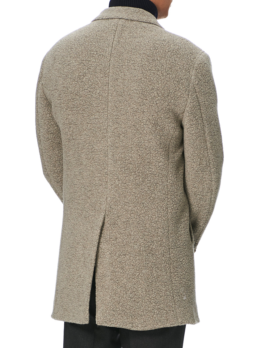 Herr | Jackor | Oscar Jacobson | Storvik Wool Terry Coat Creme