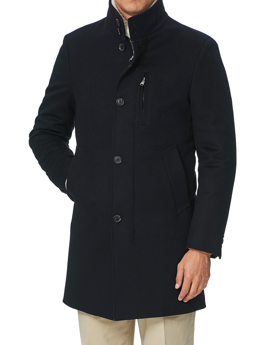Herr | Jackor | Oscar Jacobson | Landon Loro Piana Jacket Navy