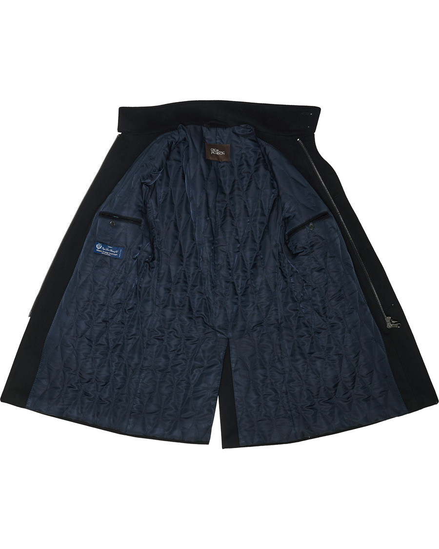 Herr | Jackor | Oscar Jacobson | Landon Loro Piana Jacket Navy