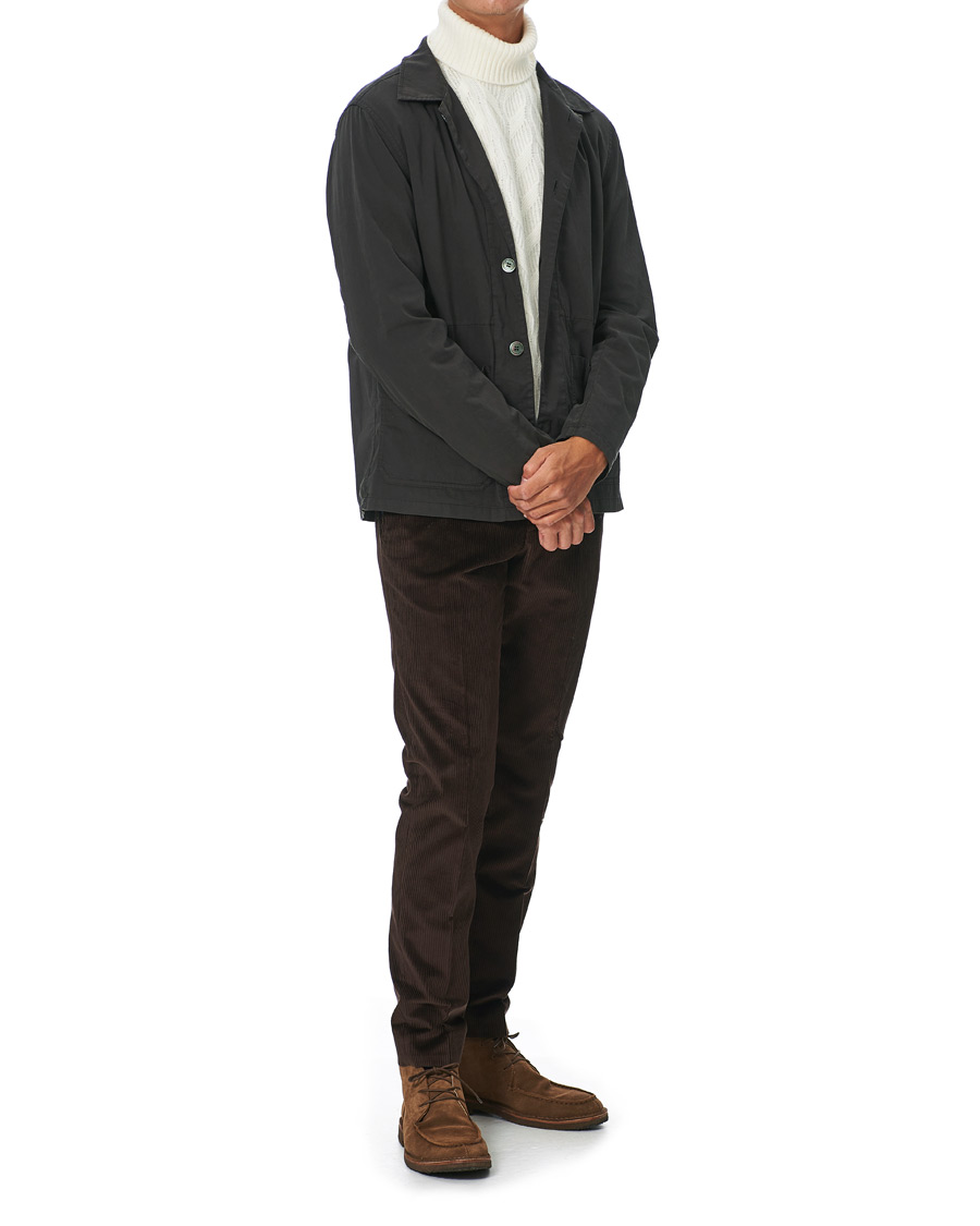 Herr | Tröjor | Oscar Jacobson | Samir Wool/Cashmere Cable Rollneck Creme