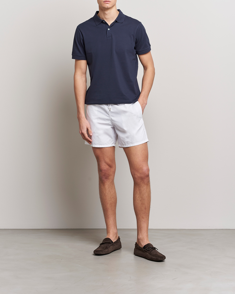 Herr | Badbyxor | Vilebrequin | Moorea Swimshorts Blanc